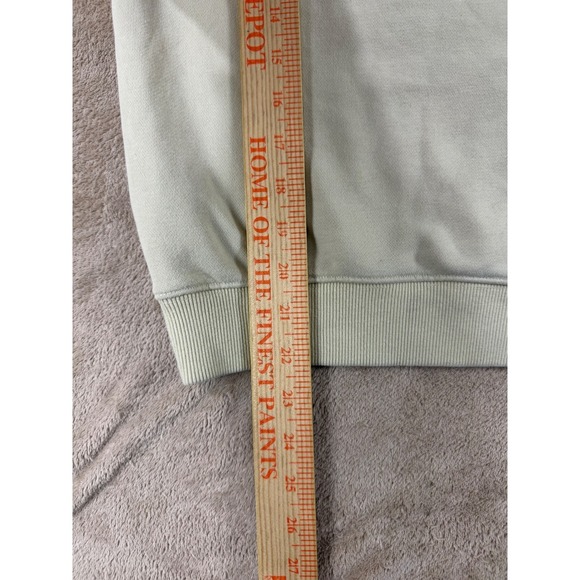 Vuori Sedona Crew Sweatshirt Women M Light Gray Cotton Blend Fair stains - Picture 8 of 11